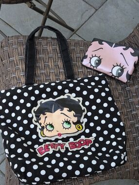 Betty Boop Tote And Betty Boop Ipsy Pouch